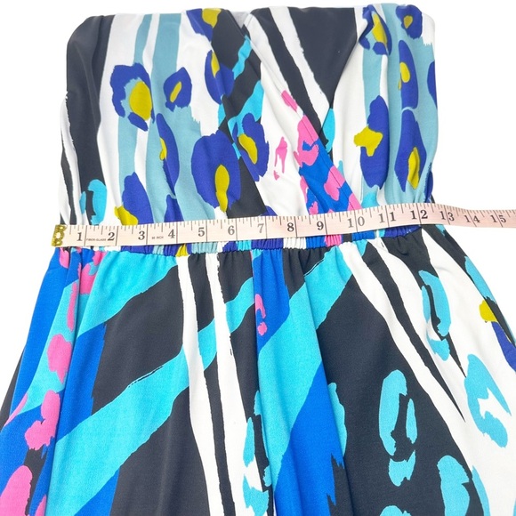 HALE BOB Multicolored Leopard Sleeveless Jumpsuit Mixed Print Colorful Wide Leg - Picture 13 of 16